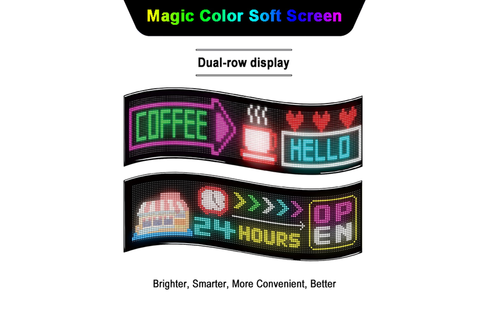 LED Matrix Panel/Double row