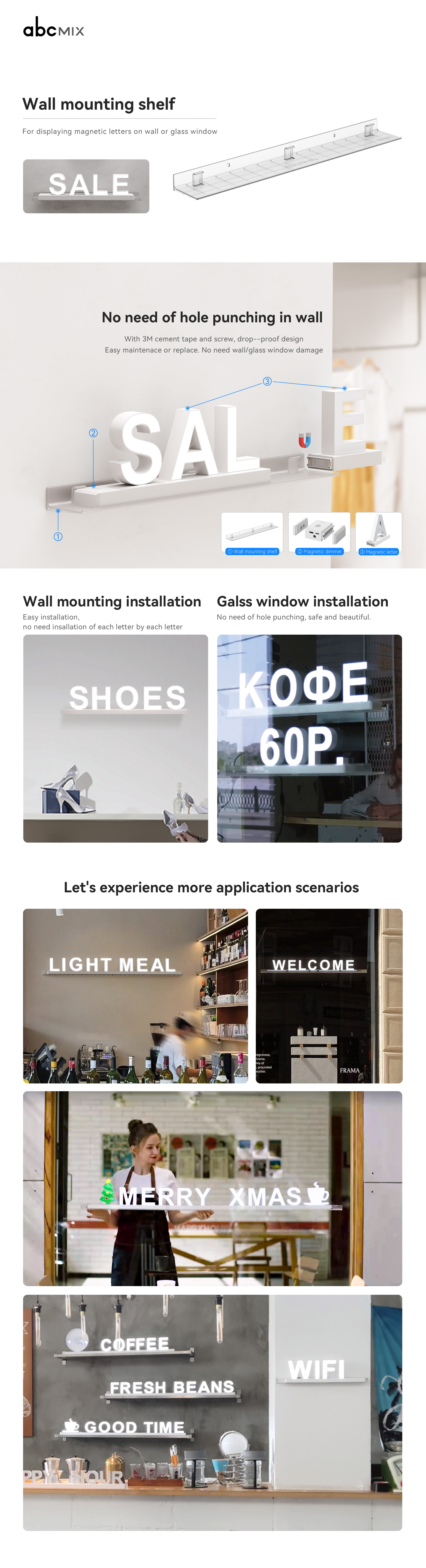 abcmix - Accessory - Transparent Shelf - onvenience stores F&B chains beauty brands or franchise operations.jpg abcmix - Accessory - Transparent Shelf - onvenience stores F&B chains beauty brands or franchise operations.jpg